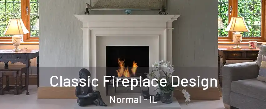  Classic Fireplace Design Normal - IL