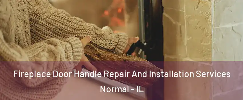  Fireplace Door Handle Repair And Installation Services Normal - IL