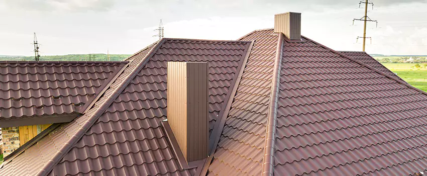 Residential Chimney Flashing Restoration in Normal, IL