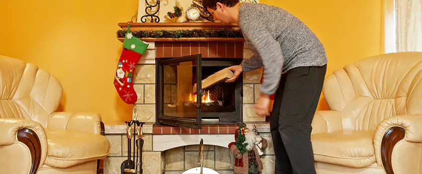 Gas to Wood-Burning Fireplace Conversion Services in Normal, Illinois