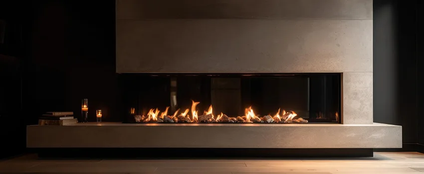 Gas Fireplace Ember Bed Design Services in Normal, Illinois