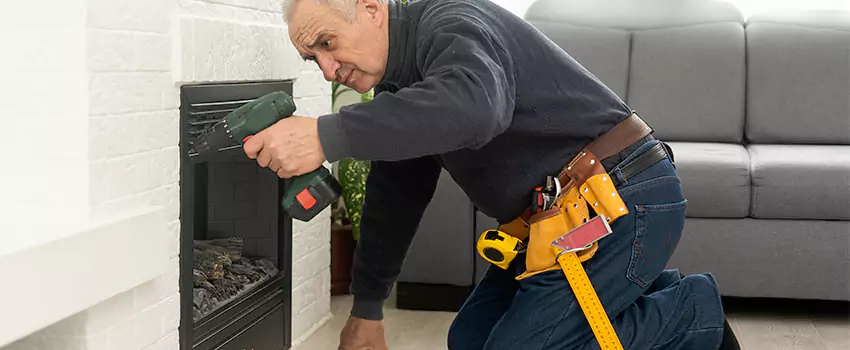 New Indoor Fireplace Installation in Normal, Illinois