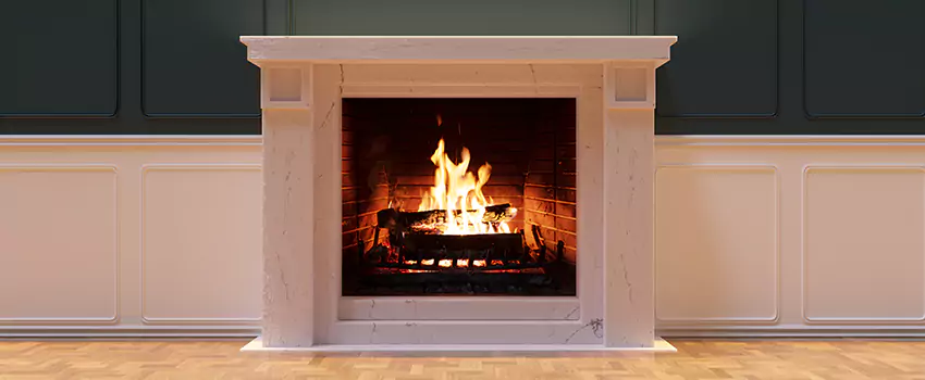 Open Flame Wood-Burning Fireplace Installation Services in Normal, Illinois