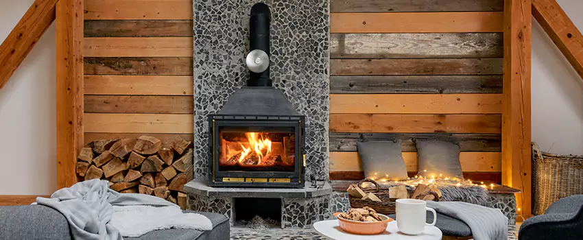Thelin Hearth Products Direct Vent Gas Stove Fireplace Inspection in Normal, Illinois